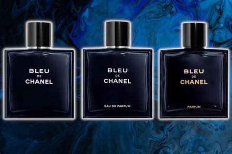 bleu chanel parfum vs eau de parfum